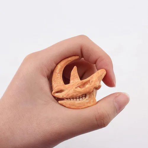 Miniatura 3 de LC JoyCre Juego de huesos de animales prehistóricos miniatura realistas para caja de arena, huesos de dinosaurio falsos para niños, juguetes