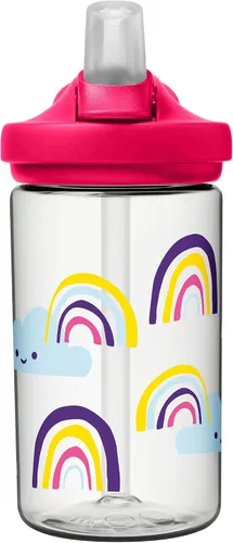 Miniatura 82 de CamelBak Eddy+ Kids Water Bottle with Bite Valve Straw, Leak‑Resistant Easy‑Sip Design for Everyday Hydration, 14oz Kids Animales de la selva