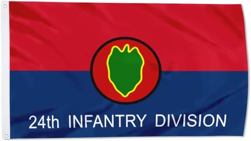 Miniatura 6 de Fyon Bandera militar de la 34ª división de infantería del ejército de 3 x 5 pies con 2 ojales de latón