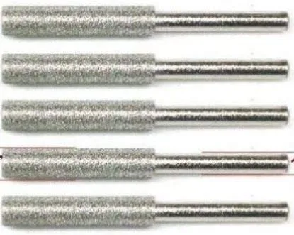 MTP Tm - 5 afiladores de motosierra de diamante de 7/32 pulgadas para Dremel 1453 Craftsman Chicago Black & Decker Husqvarna Ryobi Echo Poulan
