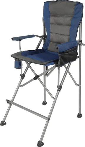 Miniatura 17 de Sillas plegables extra altas Stonehomy para adultos 330lbs, sillas director plegables de altura de barra portátiles para acampar al aire libre