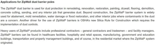 Miniatura 4 de ZipWall ZipPole