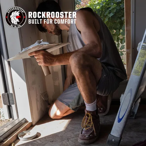 Miniatura 17 de ROCKROOSTER COOLMAX - Calcetines deportivos con control de humedad, duraderos y transpirables (paquete de 9)
