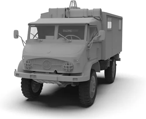 Miniatura 3 de ICM 35138 - Unimog S 404, Ambulancia Militar Alemana - Escala 1:35