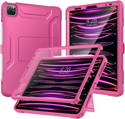 Miniatura 12 de Soke Funda para iPad Pro de 11 pulgadas 2022/2021/2020/2018/iPad Air de 5ª/4ª generación, protector de pantalla integrado - Compatible con carga
