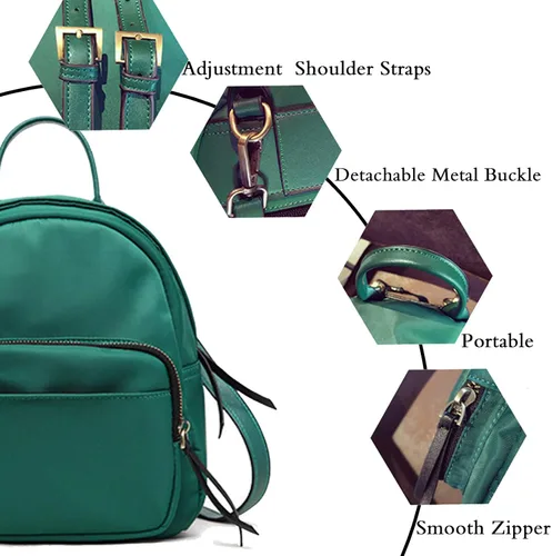 Miniatura 3 de FANDARE - Mochila para mujer, Negro), CC-AU003