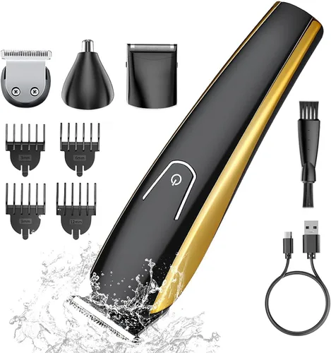 Cortadora de pelo profesional para hombres, 3 en 1 multifuncional para hombres, máquina recortadora de pelo eléctrica, afeitadora de barba,