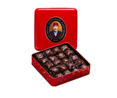 Miniatura 38 de Hafiz Mustafa 1864 Istanbul Baklava - Caja de pastelería - Bocadillos de postre de Baklava horneados hechos de hojas de masa filo fresca, pistacho