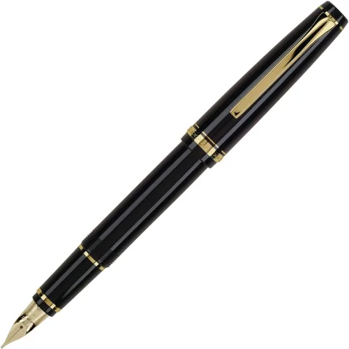 Miniatura 6 de Pilot Pluma estilográfica de colección Namiki Falcon, Negro/Dorado