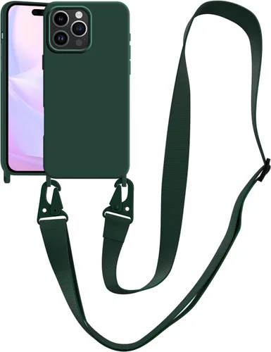 Miniatura 131 de Funda compatible con iPhone 13 con correa, funda cruzada para iPhone con cordón, ajustable, a prueba de golpes, protección contra caídas, funda