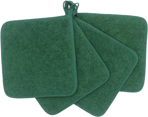 Miniatura 3 de Juego de 4 soportes de algodón para ollas de algodón, lavables a máquina, resistentes al calor, para uso diario, cocina, almohadillas calientes