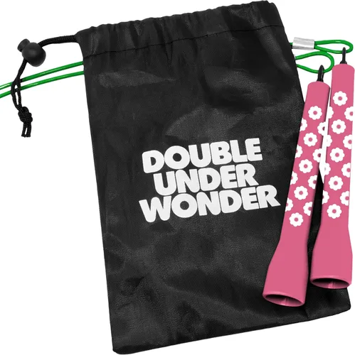 Miniatura 2 de Double Under Wonder Cuerda de saltar, cuerda de velocidad sin enredos, cuerda de velocidad ajustable para hombres, mujeres, entrenamiento de fitness