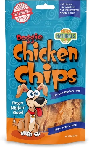 Miniatura 7 de Chip's Naturals Trocitos de Pollo para Perros Grandes 15 onzas Totalmente Naturales Altos en Proteínas Bajos en Calorías Golosinas Saludables