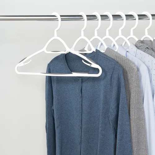 Miniatura 7 de Set de 5 Perchas Deluxe Antideslizantes de Neatfreak! - Perchas que Ahorran Espacio para Ropa, Pantalones, Chaquetas y Camisas, Paquete de 5
