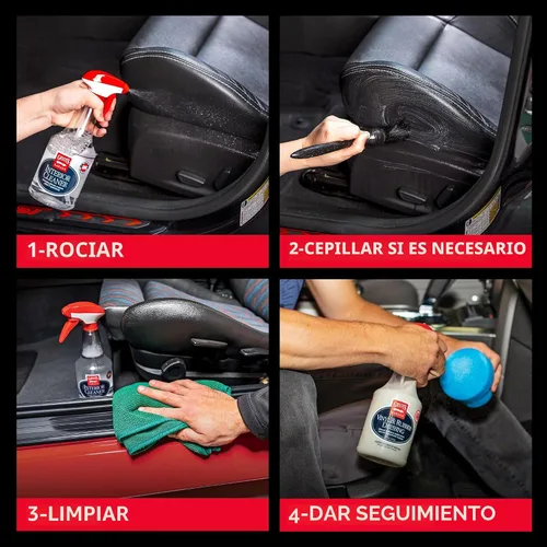 Miniatura 4 de Griot's Garage - Aerosol limpiador de interiores para asientos de automóvil, alfombras, tapicería de tela, tapete de suelo, vinilo, tablero, ideal