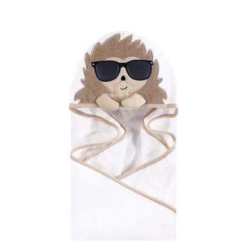 Miniatura 52 de Hudson Baby Toalla unisex de algodón con capucha con cara de animal para bebé, abeja amarilla, talla única Amarillo Bee