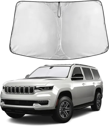 Miniatura 37 de Autovir Parasol para parabrisas Rivian R1S 2022-2024 2025 2026, parasol para ventana delantera, protección UV, bloqueador de calor, accesorios