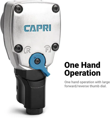 Miniatura 6 de Capri Tools Llave de impacto Palm Air de 1/2 pulgada, 400 pies libras.