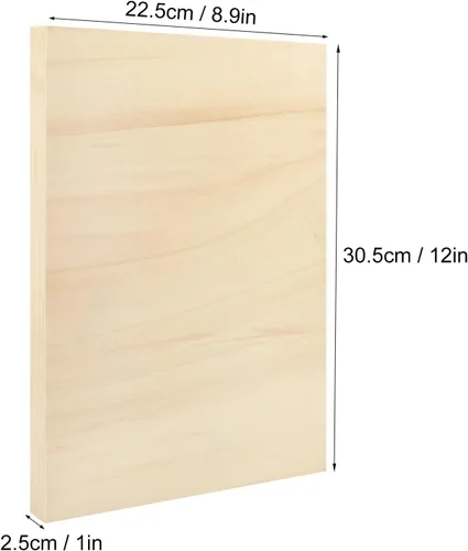 Miniatura 2 de GNIEMCKIN Paquete de 12 tableros de lienzo de madera para pintar, paneles de lienzo de 9 x 12 pulgadas para proyectos de arte, paneles de artista