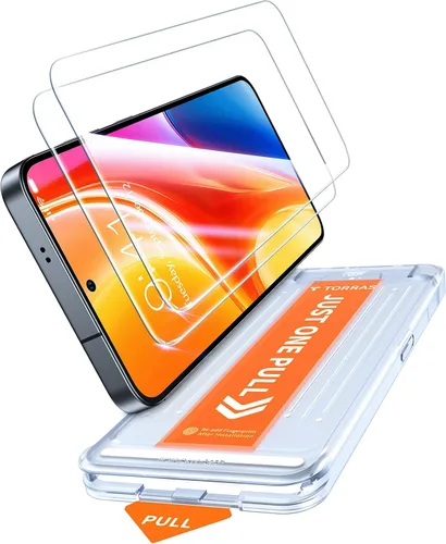 Miniatura 11 de TORRAS Protector de pantalla para Samsung Galaxy S25 Ultra, 9H+ vidrio templado inastillable de grado militar, paquete de 2 unidades, táctil