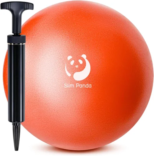 Miniatura 23 de Slim Panda Pelota de Pilates, Pelota de Ejercicio Pequeña de 9 Pulgadas, Mini Pelota de Yoga Antiestallido para Estabilidad, Entrenamiento, Barre