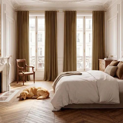Miniatura 238 de StangH Cortinas de Terciopelo Verde Esmeralda de 96 Pulgadas - Cortinas Opacas de Terciopelo de Lujo Súper Suaves, Elegante Cobertura de Ventana