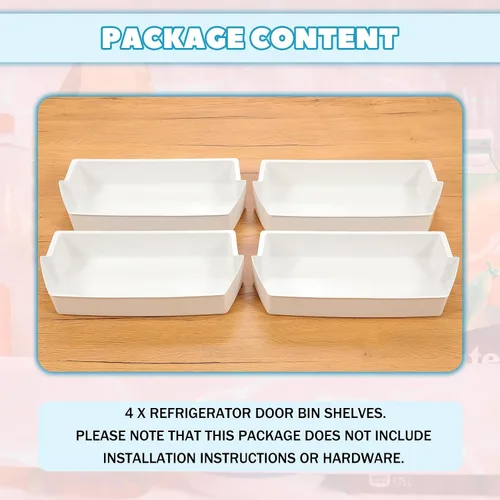 Miniatura 7 de Kojem 2187172 - Estante de repuesto para puerta de refrigerador, compatible con la mayoría de los modelos Roper, Kitchenaid, Kirkland y Whirlpool 4
