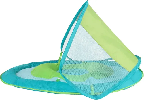 Miniatura 8 de Swimways Primavera Flotador Sun Canopy Incluye 5 ata juguetes para bebés y reutilizable bolsa de transporte