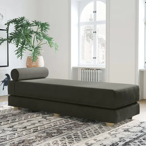 Miniatura 23 de Jaxx Alon Daybed - Tumbona plegable con colchón de espuma viscoelástica de primera calidad, tamaño Queen, fabricado en los Estados Unidos