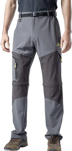 Miniatura 3 de Mr.Stream Men's Walking Windproof Breathable Camping Quick Drying Outdoor Convertible Hiking Pants