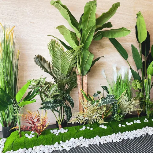 Miniatura 4 de YISZM Rocas blancas de río de 40 libras para paisajismo, guijarros naturales de 2 a 3 pulgadas para plantas de interior, piedras decorativas Blanco