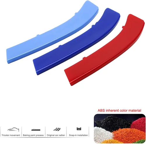Miniatura 2 de Insertos de Parrilla Automotriz para BMW Serie 3 E92 E93 320i 325i 330i 335i 2006-2009 (Solo Compatible con 14 Vigas), Accesorios de Parrilla Frontal