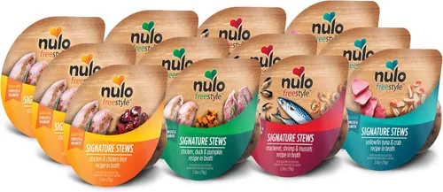 Nulo Freestyle Comida húmeda para gatos y gatitos, estofado exclusivo, comida premium 100% natural sin granos, suplemento con alto contenido de