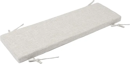 Cojín de banco para interiores y exteriores, cojín de banco personalizado, almohadillas de asiento de banco de espuma gruesa antideslizante para