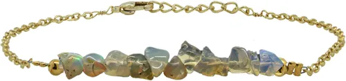 Miniatura 54 de Gempires Natural Chips Bar Bracelet, Energy Healing Crystals, Birthday, Gift for Her, Gemstone Jewelry 8 inch