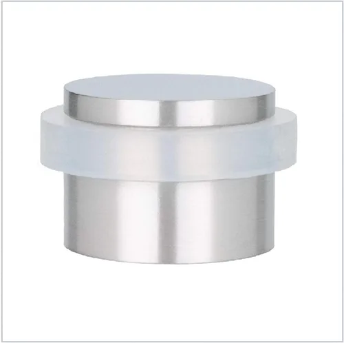 Miniatura 10 de EVI Herrajes I-140 - Tope de puerta, adhesivo, acabado mate INOX (acero inoxidable) Caucho Negro