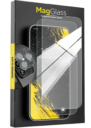 Miniatura 7 de magglass Protector de pantalla de luz azul: compatible con iPhone 15 Pro Max, tecnología de bloqueo de luz azul integrada