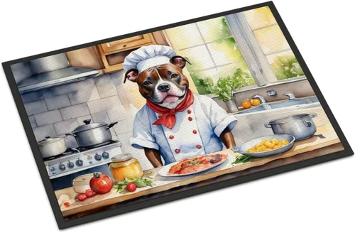 Miniatura 66 de Caroline's Treasures DAC6179MAT Affenpinscher - Tapete para puerta delantera, para interiores y exteriores, para entrada, antideslizante, lavable