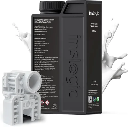Miniatura 18 de Inslogic Modelo de Implante Dental 3D Impreso en Resina, Alta Precisión y Baja Contracción, Superficie Lisa, Resina de Curado UV de 405 nm