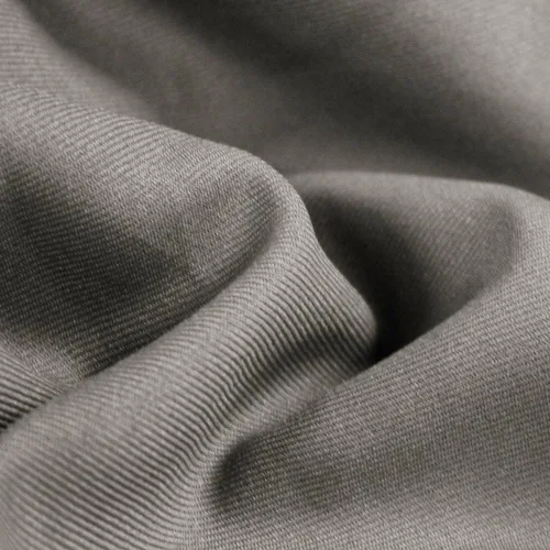 Delaney 10056 - Tela de gabardina de poliéster gris para trajes, abrigos, pantalones/pantalones y uniformes