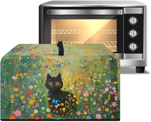 Miniatura 18 de Cubierta de horno de microondas de convección para encimera, tostadora, horno, protector de electrodomésticos para decoración de cocina del hogar