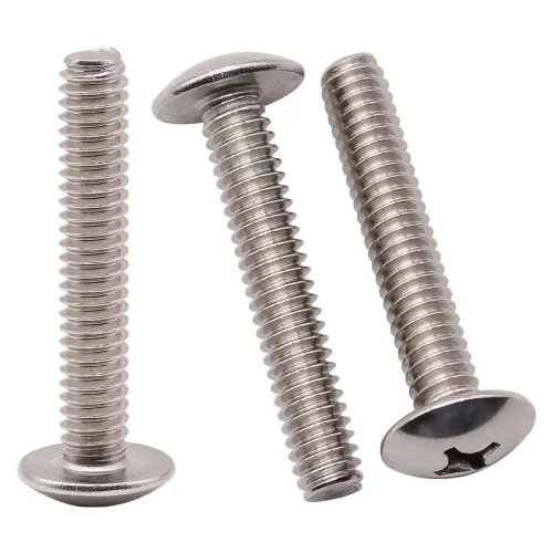 Miniatura 8 de Tornillos Phillips de cabeza de truss de 1/4-20 x 1 (paquete de 25) para pomo de cajón de gabinete, acero inoxidable 304 (18-8), pernos de cabeza