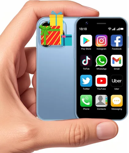 Mini Smartphone XS15,3G 3.0 pulgadas HD 2GB+16GB Android 8.1 1000mAh Dual Sim Quad Core Mini Teléfono Regalo Niño Teléfono Pequeño Teléfono