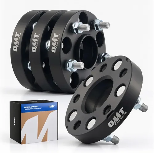 Miniatura 10 de Orion Motor Tech 1" (25mm) 4x100 Espaciadores de rueda Compatibles con Honda Accord Civic, Mini Cooper, Toyota Corolla Prius, Juego de espaciadores