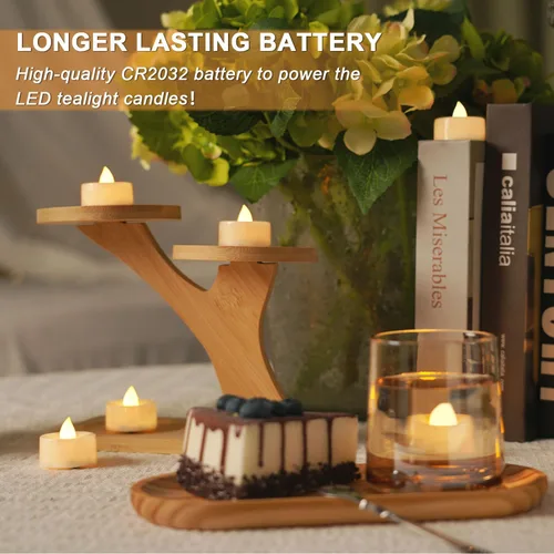 Miniatura 7 de Beichi Paquete de 100 velas LED sin llama a granel