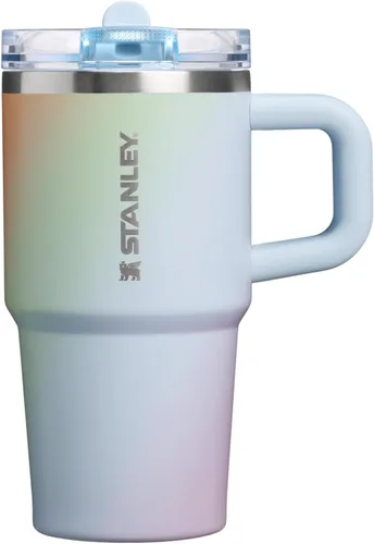 Miniatura 17 de STANLEY Quencher ProTour - Vaso con popote abatible con tapa a prueba de fugas, 14 onzas, popote y asa integrados, compatible con portavasos