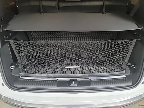 Red de carga organizadora de maletero trasero para Jeep Wagoneer 2022-2025 – Red de carga de color negro estilo sobre para SUV – Organizador de