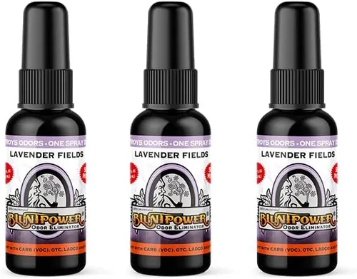 Miniatura 15 de BluntPower (niebla de bambú, paquete de 3) - Eliminador de olores concentrado y aceite difusor - Desodorizador de habitación, eliminador de olores