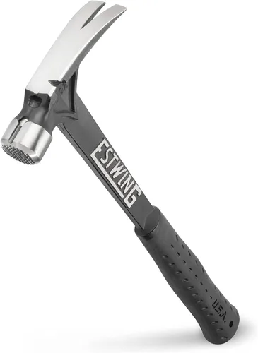 Miniatura 7 de ESTWING Martillo Ultra Series – Martillo de 15 oz fabricado en Estados Unidos con cara lisa y agarre de reducción de golpes - EB-15S