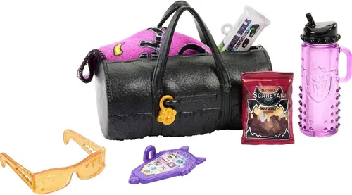 Miniatura 5 de Muñeca de Monster High, muñeca Clawdeen Wolf con bulldog gárgola mascota y accesorios temáticos